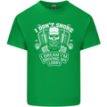 I Don't Snore Driving My Lorry Driver Kids T-Shirt Childrens Irish Green