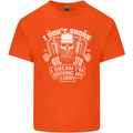I Don't Snore Driving My Lorry Driver Kids T-Shirt Childrens Orange
