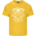 I Don't Snore Driving My Lorry Driver Kids T-Shirt Childrens Yellow