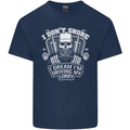 I Don't Snore Driving My Lorry Driver Mens Cotton T-Shirt Tee Top Navy Blue