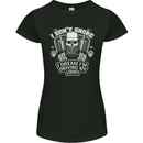 I Don't Snore Driving My Lorry Driver Womens Petite Cut T-Shirt Black