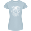 I Don't Snore Driving My Lorry Driver Womens Petite Cut T-Shirt Light Blue