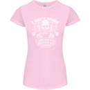 I Don't Snore Driving My Lorry Driver Womens Petite Cut T-Shirt Light Pink