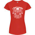 I Don't Snore Driving My Lorry Driver Womens Petite Cut T-Shirt Red