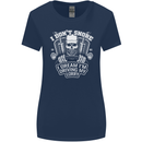 I Don't Snore Driving My Lorry Driver Womens Wider Cut T-Shirt Navy Blue