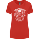I Don't Snore Driving My Lorry Driver Womens Wider Cut T-Shirt Red