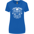 I Don't Snore Driving My Lorry Driver Womens Wider Cut T-Shirt Royal Blue