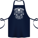 I Don't Snore I'm Driving My Lorry Driver Cotton Apron 100% Organic Navy Blue