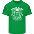I Don't Snore I'm Driving My Lorry Driver Mens Cotton T-Shirt Tee Top Irish Green