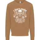 I Don't Snore I'm Driving My Lorry Driver Mens Sweatshirt Jumper Caramel Latte