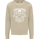 I Don't Snore I'm Driving My Lorry Driver Mens Sweatshirt Jumper Sand