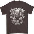I Don't Snore I'm Driving My Lorry Driver Mens T-Shirt Cotton Gildan Dark Chocolate