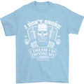 I Don't Snore I'm Driving My Lorry Driver Mens T-Shirt Cotton Gildan Light Blue