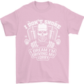 I Don't Snore I'm Driving My Lorry Driver Mens T-Shirt Cotton Gildan Light Pink