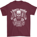 I Don't Snore I'm Driving My Lorry Driver Mens T-Shirt Cotton Gildan Maroon