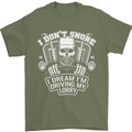 I Don't Snore I'm Driving My Lorry Driver Mens T-Shirt Cotton Gildan Military Green