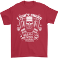 I Don't Snore I'm Driving My Lorry Driver Mens T-Shirt Cotton Gildan Red
