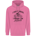 I Don't Snore Motorbike Biker Motorcycle Mens 80% Cotton Hoodie Azelea