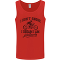 I Don't Snore Motorbike Biker Motorcycle Mens Vest Tank Top Red