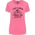 I Don't Snore Motorbike Biker Motorcycle Womens Wider Cut T-Shirt Azalea