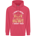 I Don't Wear Bows I Shoot Them Archery Childrens Kids Hoodie Heliconia