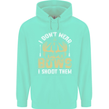 I Don't Wear Bows I Shoot Them Archery Childrens Kids Hoodie Peppermint