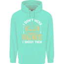 I Don't Wear Bows I Shoot Them Archery Childrens Kids Hoodie Peppermint