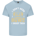 I Don't Wear Bows I Shoot Them Archery Kids T-Shirt Childrens Light Blue