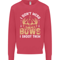 I Don't Wear Bows I Shoot Them Archery Mens Sweatshirt Jumper Heliconia