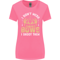 I Don't Wear Bows I Shoot Them Archery Womens Wider Cut T-Shirt Azalea