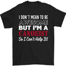 I Dont Mean to Be but I' Canoeist Canoeing Mens T-Shirt Cotton Gildan Black