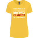 I Dont Mean to Be but I' Canoeist Canoeing Womens Wider Cut T-Shirt Yellow