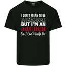 I Dont Mean to Be but Im an Archer Archery Kids T-Shirt Childrens Black