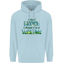 I Dont Snore I Dream Tractor Farmer Farming Childrens Kids Hoodie Light Blue