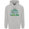 I Dont Snore I Dream Tractor Farmer Farming Childrens Kids Hoodie Sports Grey