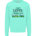 I Dont Snore I Dream Tractor Farmer Farming Kids Sweatshirt Jumper Peppermint