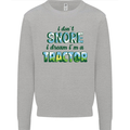 I Dont Snore I Dream Tractor Farmer Farming Kids Sweatshirt Jumper Sports Grey