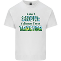 I Dont Snore I Dream Tractor Farmer Farming Kids T-Shirt Childrens White