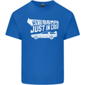 I Drive at 88mph Just in Case Funny Kids T-Shirt Childrens Royal Blue