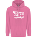 I Drive at 88mph Just in Case Funny Mens 80% Cotton Hoodie Azelea