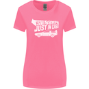 I Drive at 88mph Just in Case Funny Womens Wider Cut T-Shirt Azalea