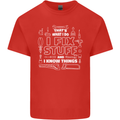 I Fix Stuff Funny Plumber Electrician Mechanic Kids T-Shirt Childrens Red