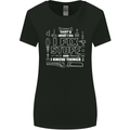 I Fix Stuff Funny Plumber Electrician Mechanic Womens Wider Cut T-Shirt Black