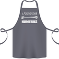 I Found This Humerus Funny Slogan Cotton Apron 100% Organic Steel