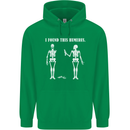 I Found This Humerus Funny Slogan Humorous Childrens Kids Hoodie Irish Green