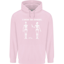 I Found This Humerus Funny Slogan Humorous Childrens Kids Hoodie Light Pink