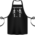 I Found This Humerus Funny Slogan Humorous Cotton Apron 100% Organic Black