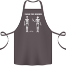 I Found This Humerus Funny Slogan Humorous Cotton Apron 100% Organic Dark Grey