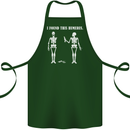 I Found This Humerus Funny Slogan Humorous Cotton Apron 100% Organic Forest Green