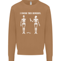 I Found This Humerus Funny Slogan Humorous Mens Sweatshirt Jumper Caramel Latte
